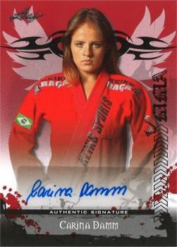 2010 Leaf MMA - Autographs Red #AU-CD1 Carina Damm Front