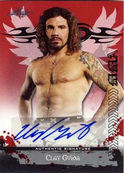 2010 Leaf MMA - Autographs Red #AU-CG2 Clay Guida Front