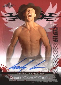 2010 Leaf MMA - Autographs Red #AU-DC1 Donald Cerrone Front