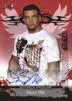 2010 Leaf MMA - Autographs Red #AU-FM1 Frank Mir Front