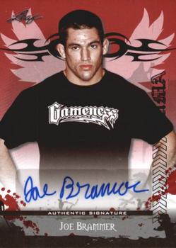 2010 Leaf MMA - Autographs Red #AU-JB1 Joe Brammer Front