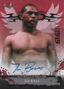 2010 Leaf MMA - Autographs Red #AU-JJ1 Jon Jones Front