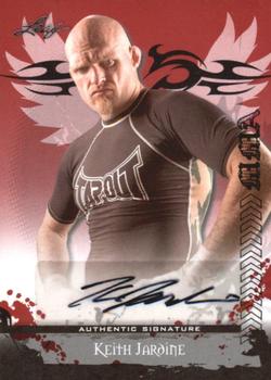 2010 Leaf MMA - Autographs Red #AU-KJ1 Keith Jardine Front