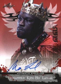 2010 Leaf MMA - Autographs Red #AU-ML1 Muhammed Lawal Front