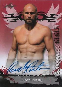 2010 Leaf MMA - Autographs Red #AU-RC1 Randy Couture Front