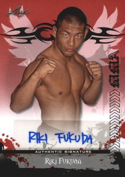2010 Leaf MMA - Autographs Red #AU-RF2 Riki Fukuda Front