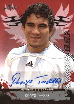 2010 Leaf MMA - Autographs Red #AU-RT1 Ronnys Torres Front