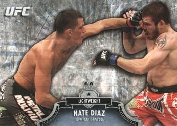 2012 Topps UFC Bloodlines #6 Nate Diaz Front