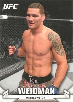 2013 Topps UFC Knockout #29 Chris Weidman Front