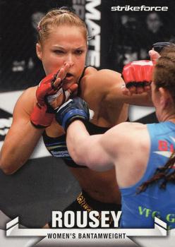 2013 Topps UFC Knockout #1 Ronda Rousey Front