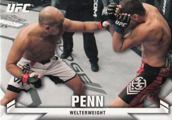 2013 Topps UFC Knockout #8 BJ Penn Front