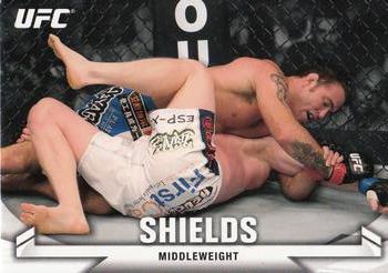 2013 Topps UFC Knockout #11 Jake Shields Front