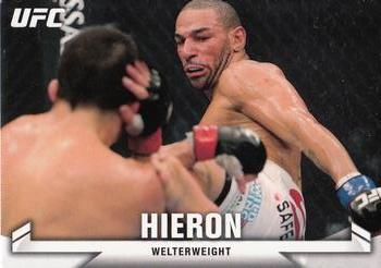 2013 Topps UFC Knockout #12 Jay Hieron Front