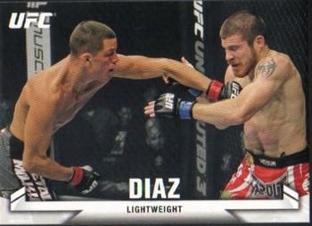 2013 Topps UFC Knockout #14 Nate Diaz Front