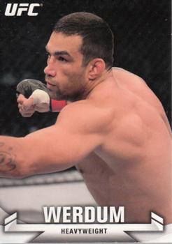 2013 Topps UFC Knockout #41 Fabricio Werdum Front