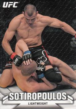 2013 Topps UFC Knockout #54 George Sotiropoulos Front