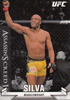 2013 Topps UFC Knockout #56 Anderson Silva Front