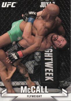 2013 Topps UFC Knockout #61 Ian McCall Front