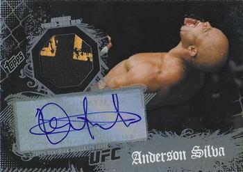 2010 Topps UFC Main Event - Autograph Relics #10 Anderson Silva Front
