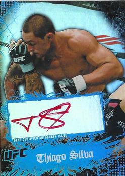 2010 Topps UFC Main Event - Autographs Red Ink #39 Thiago Silva Front