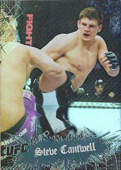 2010 Topps UFC Main Event - Black #90 Steve Cantwell Front