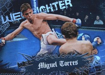 2010 Topps UFC Main Event - Black #145 Miguel Torres Front