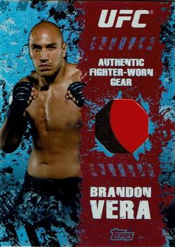 2010 Topps UFC Main Event - Fighter Relics #FR-BV Brandon Vera Front