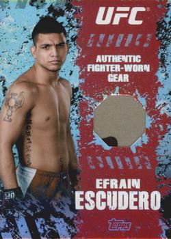 2010 Topps UFC Main Event - Fighter Relics #FR-EE Efrain Escudero Front