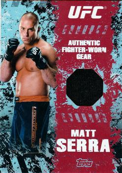 2010 Topps UFC Main Event - Fighter Relics #FR-MS Matt Serra Front