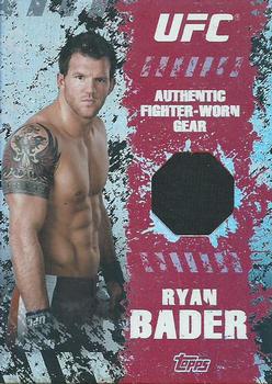 2010 Topps UFC Main Event - Fighter Relics #FR-RB Ryan Bader Front