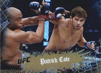 2010 Topps UFC Main Event - Gold #12 Patrick Cote Front