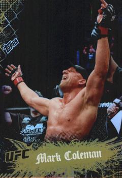 2010 Topps UFC Main Event - Gold #17 Mark Coleman Front