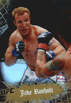 2010 Topps UFC Main Event - Gold #25 Jake Rosholt Front