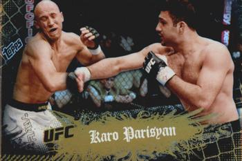 2010 Topps UFC Main Event - Gold #56 Karo Parisyan Front
