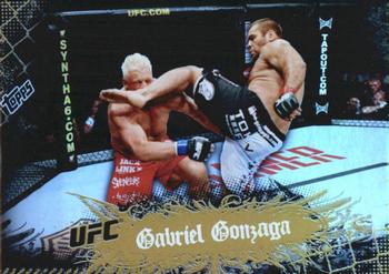 2010 Topps UFC Main Event - Gold #68 Gabriel Gonzaga Front