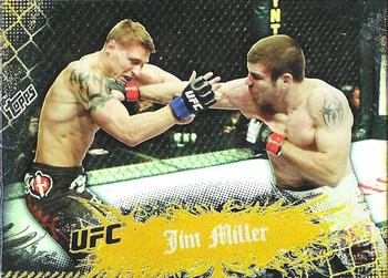 2010 Topps UFC Main Event - Gold #71 Jim Miller Front