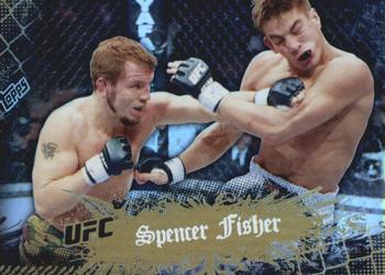 2010 Topps UFC Main Event - Gold #77 Spencer Fisher Front