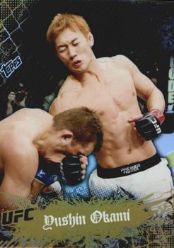 2010 Topps UFC Main Event - Gold #83 Yushin Okami Front