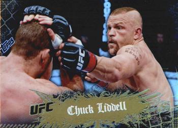 2010 Topps UFC Main Event - Gold #88 Chuck Liddell Front