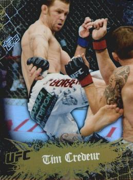 2010 Topps UFC Main Event - Gold #103 Tim Credeur Front