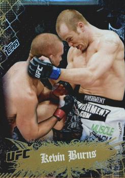 2010 Topps UFC Main Event - Gold #107 Kevin Burns Front