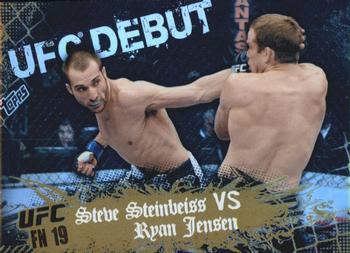 2010 Topps UFC Main Event - Gold #130 Steve Steinbeiss / Ryan Jensen Front