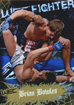 2010 Topps UFC Main Event - Gold #142 Brian Bowles Front