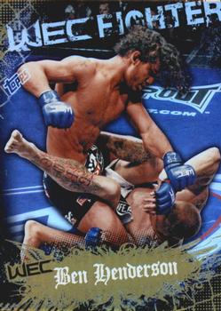 2010 Topps UFC Main Event - Gold #149 Benson Henderson Front