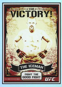 2010 Topps UFC Main Event - Propaganda #MP1 Chuck Liddell Front