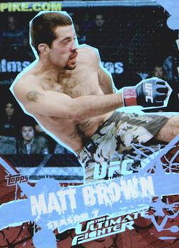 2010 Topps UFC Main Event - The Ultimate Fighter #TT-5 Matt Brown Front