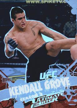 2010 Topps UFC Main Event - The Ultimate Fighter #TT-16 Kendall Grove Front