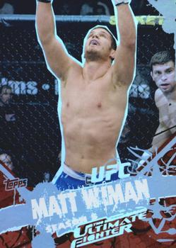 2010 Topps UFC Main Event - The Ultimate Fighter #TT-23 Matt Wiman Front
