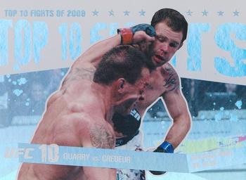 2010 Topps UFC Main Event - Top 10 Fights of 2009 #28 Nate Quarry / Tim Credeur Front