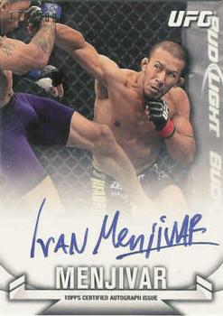 2013 Topps UFC Knockout - Autographs #KA-IM Ivan Menjivar Front